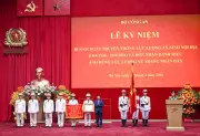 Lực lượng An ninh nội địa đón nhận danh hiệu Anh hùng trong lễ kỷ niệm 80 năm