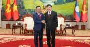 Lãnh đạo Lào đánh giá cao chuyến thăm của Thường trực Ban Bí thư Trần Cẩm Tú