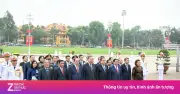 Lãnh đạo Đảng, Nhà nước vào Lăng viếng Chủ tịch Hồ Chí Minh dịp 30/4