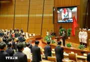 Đồng chí Trần Thanh Mẫn tuyên thệ nhậm chức Chủ tịch Quốc hội khóa XVI