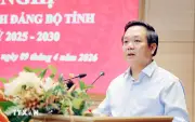 Ông Phạm Quang Ngọc được bầu giữ chức Bí thư Tỉnh ủy Hưng Yên nhiệm kỳ mới