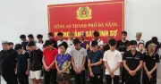 Đà Nẵng: 9 thanh thiếu niên bị bắt vì gây náo loạn đường phố với hung khí