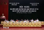 Phó Chủ tịch Thường trực Quốc hội Đỗ Văn Chiến tiếp xúc cử tri tại Bắc Ninh