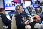 Phố Wall tăng điểm khi các cuộc đàm phán hòa bình tại Trung Đông tiếp diễn