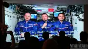 Phi hành gia Nga từ ISS gửi lời chúc tới Việt Nam tại triển lãm 'Chuyến bay Liên hợp 37'
