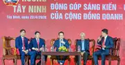 Phiên đối thoại thứ ba VPSF 2026 tại Tây Ninh: Doanh nghiệp hiến kế đột phá