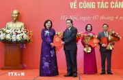 Quốc hội và Ủy ban Thường vụ Quốc hội trao quyết định về công tác cán bộ