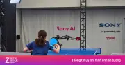 Robot bóng bàn Ace của Sony đánh bại vận động viên chuyên nghiệp