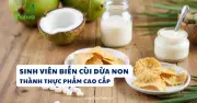 Sinh Viên TP.HCM Biến Cùi Dừa Non Thành Snack Và Mayonnaise, Đoạt Giải FID 2025