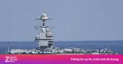 Siêu Tàu Sân Bay Mỹ USS Gerald R. Ford Quay Lại Hoạt Động Sau Hỏa Hoạn
