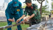Sẵn sàng màn pháo hoa rực rỡ chào mừng Đại lễ 30/4 tại TP.HCM