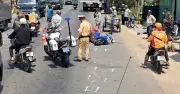 Tai nạn liên hoàn trên quốc lộ 50 ở Đồng Tháp, một người tử vong