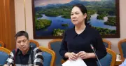 Thứ trưởng Nông Thị Hà kiểm tra công tác tổng điều tra kinh tế tại Phú Thọ