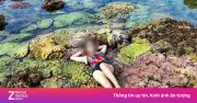Thực hư hình ảnh du khách nằm, ngồi lên san hô ở Đắk Lắk: Hình ảnh cũ từ Phú Yên