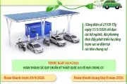 Thúc đẩy phát triển hạ tầng trạm sạc xe điện tại các khu chung cư