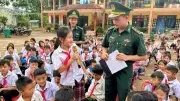 Tiết học biên cương ôn lại lịch sử hào hùng cho học sinh vùng biên