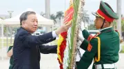 Tổng Bí thư, Chủ tịch nước dâng hương tưởng niệm các anh hùng liệt sĩ tại Đà Nẵng