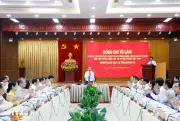 Tổng Bí thư, Chủ tịch nước làm việc với Ban Thường vụ Tỉnh ủy Quảng Trị