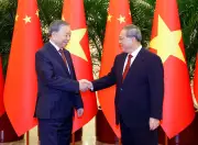Tổng Bí thư, Chủ tịch nước Tô Lâm hội kiến Thủ tướng Trung Quốc Lý Cường