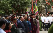 Tổng Bí thư Tô Lâm dâng hương tưởng nhớ các Vua Hùng tại Đền Hùng