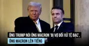 Tổng thống Pháp Macron chỉ trích ông Trump thiếu chuẩn mực trong bình luận về phu nhân Brigitte