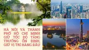 Tăng trưởng kinh tế địa phương quý I/2026: Phân hóa rõ rệt, 4 tỉnh đạt trên 10%