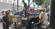 TP.HCM ra quân xử lý lấn chiếm vỉa hè, tạm giữ 71 tang vật