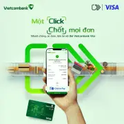 Vietcombank triển khai tính năng Click to Pay cho chủ thẻ Visa