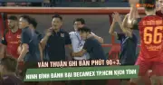 Văn Thuận ghi bàn phút 90+3, Ninh Bình đánh bại Becamex TPHCM kịch tính