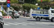 Vĩnh Long: Dựng lại hiện trường vụ chặn xe, đập kính chắn gió giữa đường