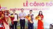 Xã Sơn Tây, Quảng Ngãi được công nhận là xã An toàn khu