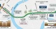 Đề Xuất 6 Ga Ngầm Cho Tuyến Metro Bến Thành - Thủ Thiêm Dài Trên 6 Km