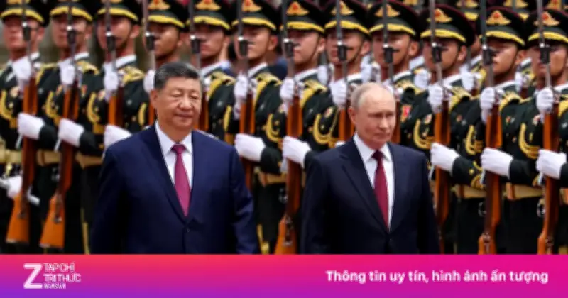 21 loạt đại bác chào mừng Tổng thống Putin thăm Trung Quốc, thắt chặt quan hệ đối tác