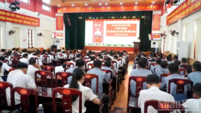 31 thí sinh tranh tài tại Hội thi Báo cáo viên giỏi Vùng Cảnh sát biển 2 năm 2026