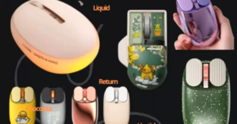 5 mẫu chuột retro đẹp mắt từ 150.000đ đến gần 2 triệu, chơi game mượt