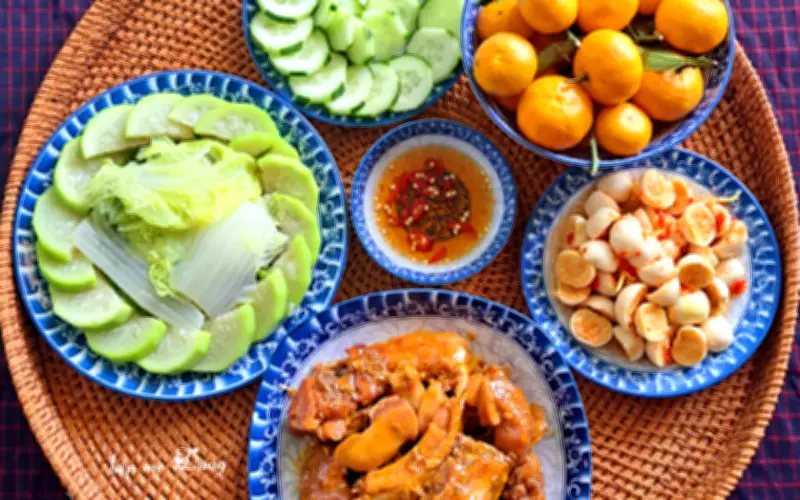 7 mâm cơm gia đình đơn giản mà đủ chất cho nhà 4 người