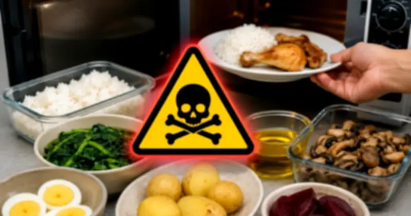 8 món ăn quen thuộc hâm nóng lại có thể sinh độc tố, gây hại sức khỏe