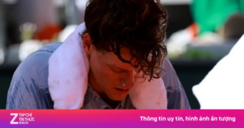 Địa chấn Roland Garros 2026: Sinner thua ngược Cerundolo vòng 2