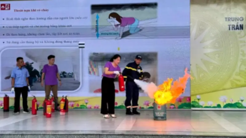 Đưa kỹ năng phòng cháy vào trường học và cộng đồng: Giải pháp chiến lược lâu dài