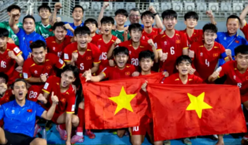AFC gửi lời chúc mừng U17 Việt Nam sau kỳ tích tại vòng loại U17 châu Á 2026