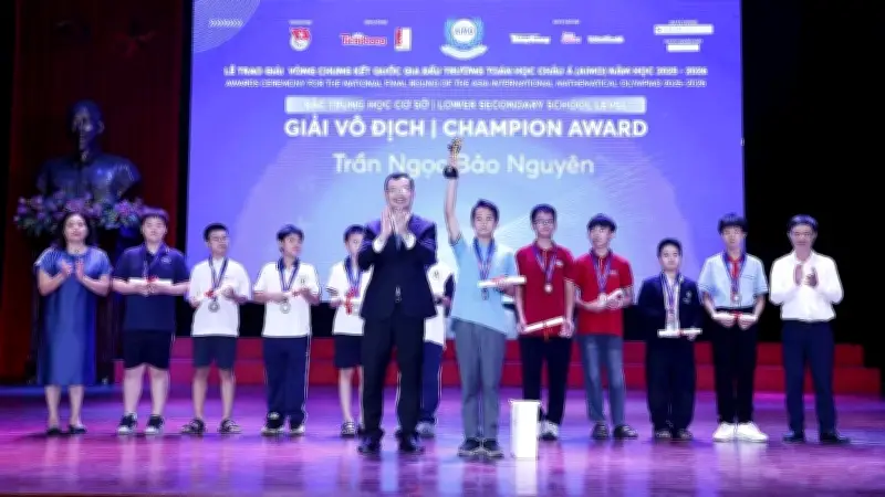 AIMO 2025-2026: Hơn 11.600 thí sinh, 1.285 tài năng toán học vào chung kết
