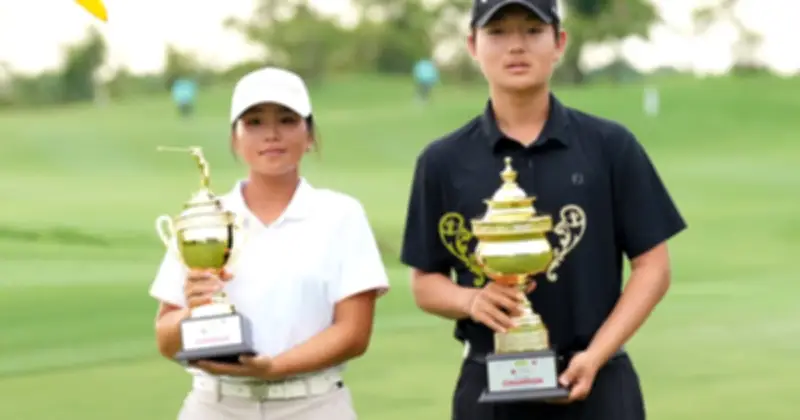 Anna Le và Logan Kim vô địch AJGA IPS - Nam A Bank Cup 2026