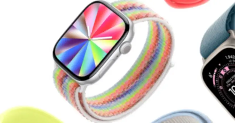 Apple ra mắt dây đeo Pride 2026 dệt nylon 11 màu, mặt đồng hồ tùy chỉnh
