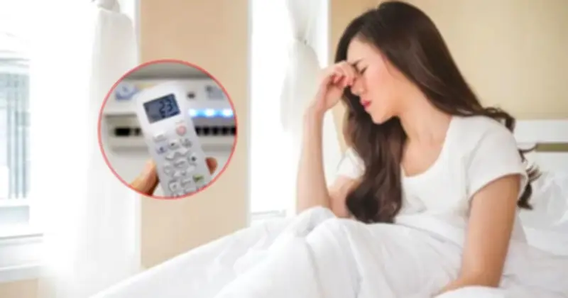Đau đầu khi ngủ điều hòa: Nguyên nhân và cách khắc phục