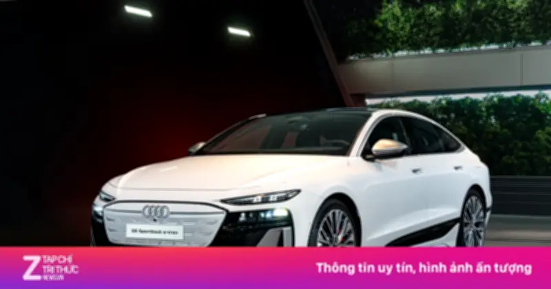 Audi S6 Sportback e-tron ra mắt tại Việt Nam: sedan điện hiệu năng cao giá 4,2 tỷ