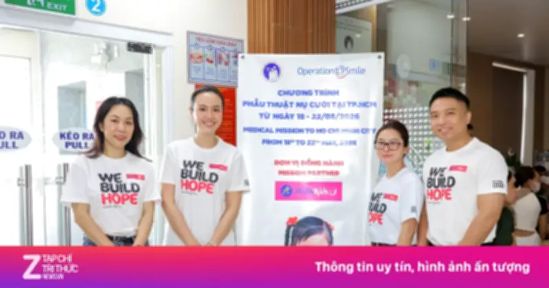 AVAKids và Operation Smile mang 'phép màu nụ cười' đến 1.100 trẻ em Việt
