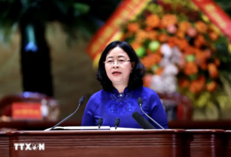 Bà Bùi Thị Minh Hoài tái cử Chủ tịch Ủy ban TW MTTQ Việt Nam khóa X
