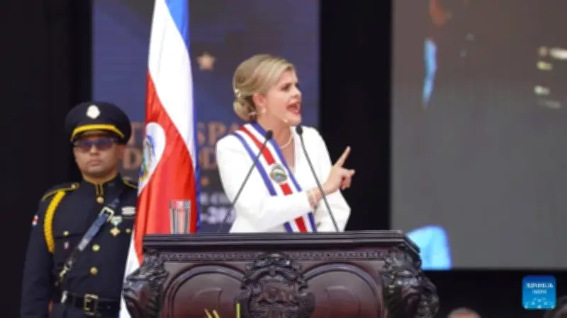 Bà Laura Fernández nhậm chức Tổng thống Costa Rica, cam kết chống tội phạm ma túy