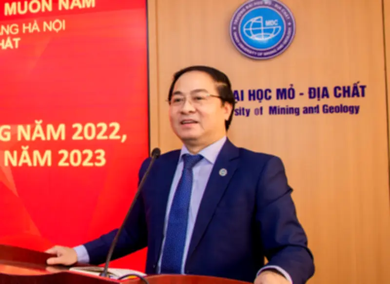 Bổ nhiệm Hiệu trưởng Trường Đại học Mỏ-Địa chất giai đoạn mới