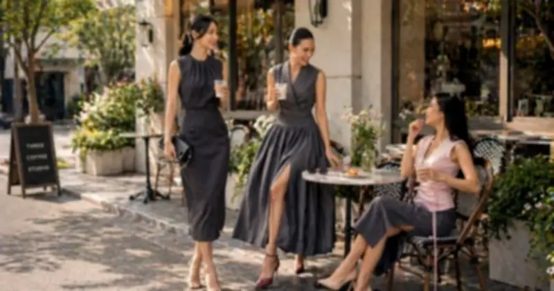 Bí quyết chọn váy tôn dáng cho người có vóc dáng cân đối